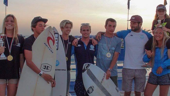 Assegnati i titoli nazionali Juniores FISW Surfing
