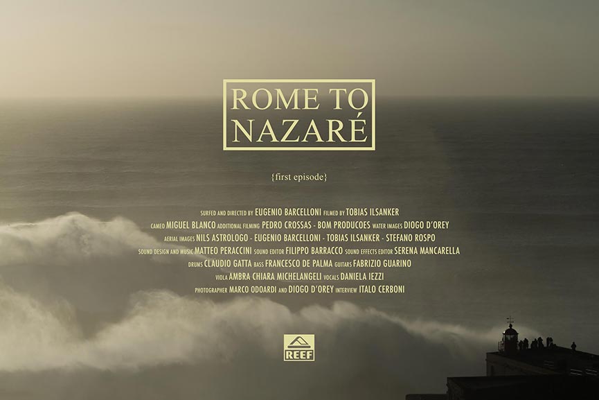 Rome to Nazarè by Eugenio Barcelloni