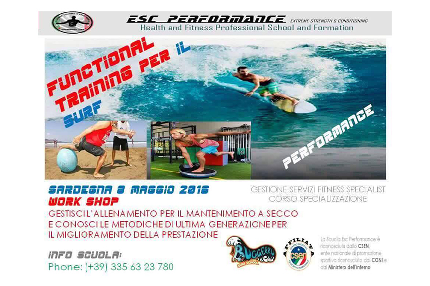 FUNCTIONAL TRAINING PER IL SURF IN SARDEGNA