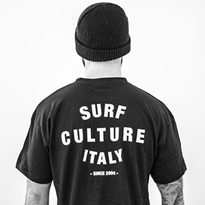 surf culture new wave model t-shirt 2015 black