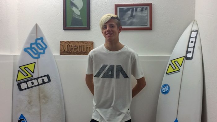 Matteo Calatri entra nel team Twinsbros Surfboards