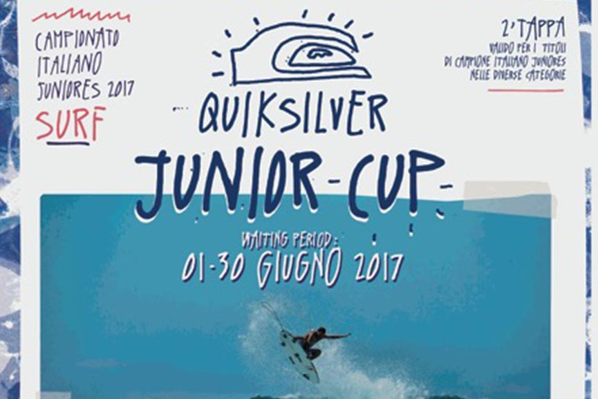 Ancora aperte le iscrizioni per la Quiksilver Junior Cup 2017