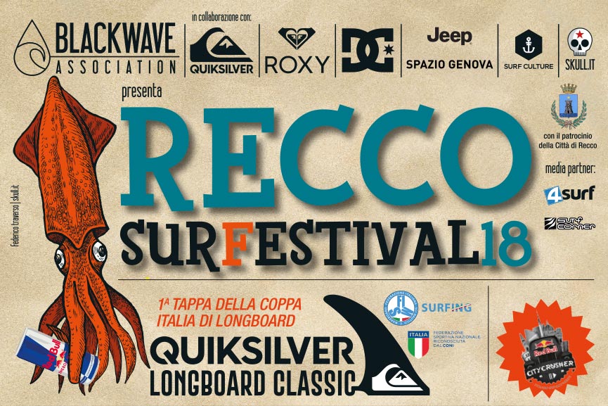 Tutto pronto per il Recco Surfestival 2018