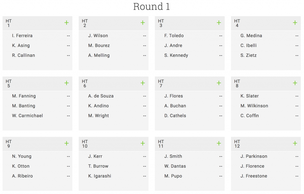 Quiksilver Pro Gold Coast 2016 Round1