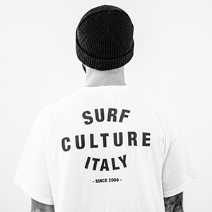 surf culture new wave model t-shirt 2015 white