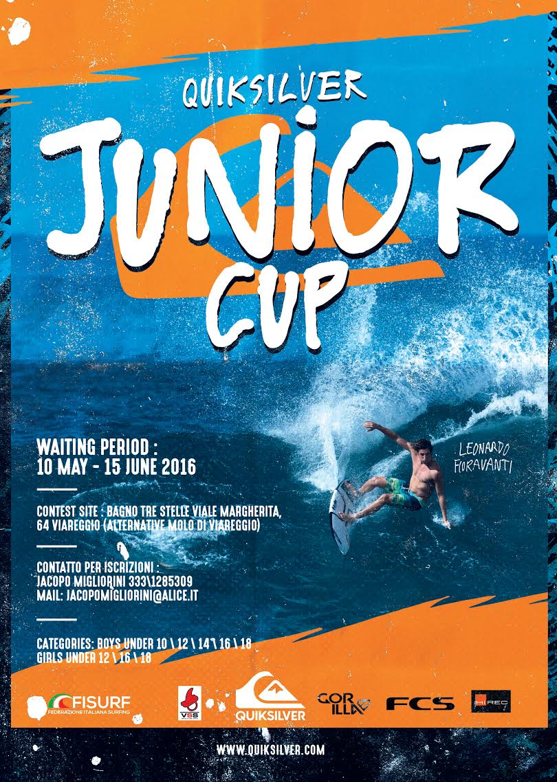 quiksilver versilia junior cup 2016